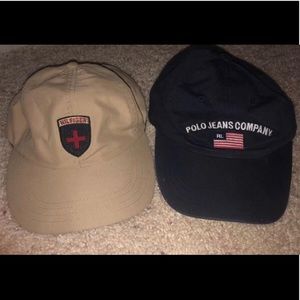 Ralph Lauren and Tommy Hilfiger hats